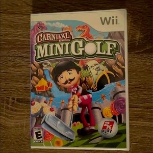 Nintendo wii carnival mini golf